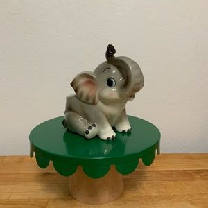 Vintage Ceramic Elephant Planter Pot